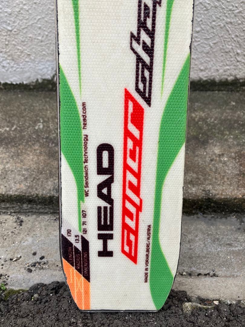 【訳あり】HEAD i.Supershape 170cm チロリア ビンディング