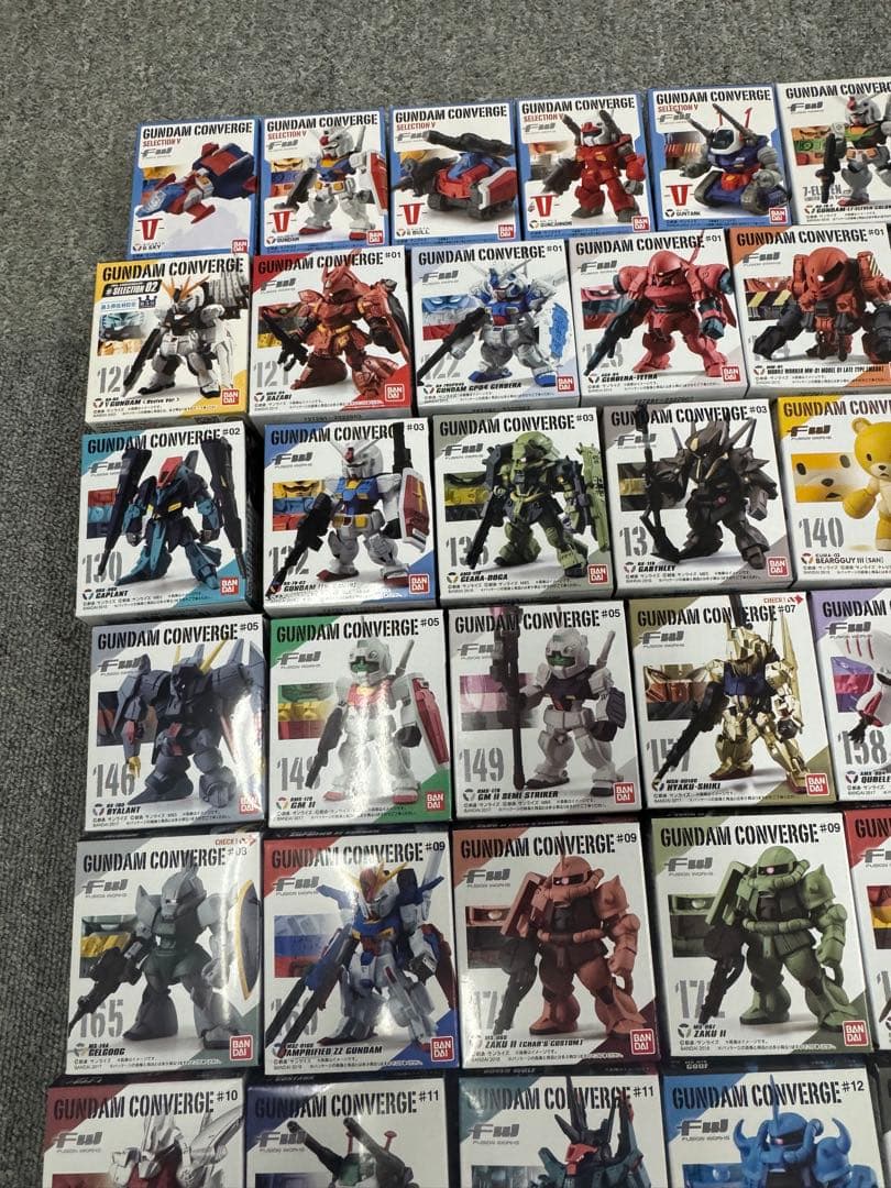 未開封GUNDAM CONVERGE フィギュアセット EX YOKOHAMA