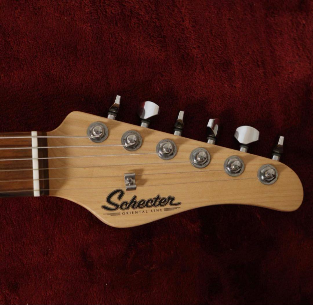 Schecter ジャズマスター タイプ OL-AR06 緑