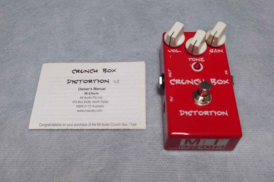 MI Audio CRUNCH BOX DISTORTION 未使用品