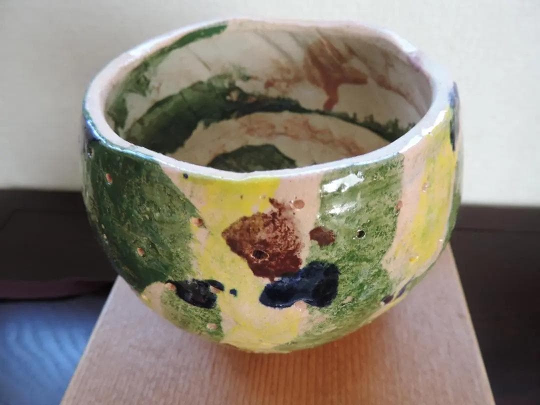 楽茶碗　『王仁』 銘　美品