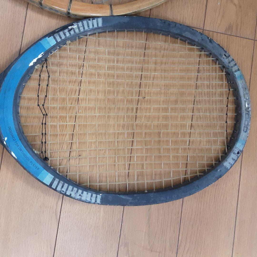 インテリアに テニスラケット 3本セット カワサキ他