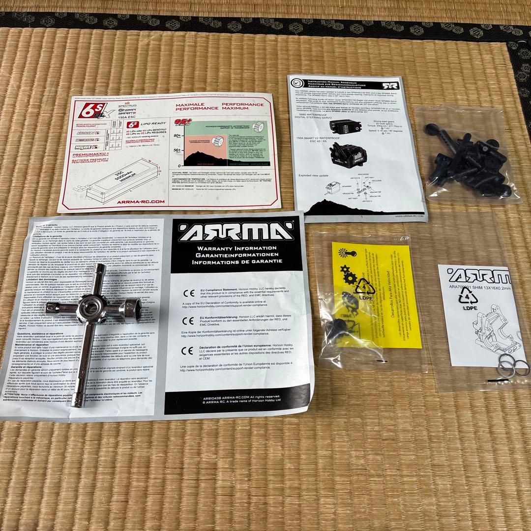 ARRMA NOTORIOUS 6S RTR ホビーラジコン