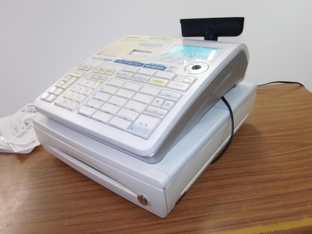 設定無料 CASIO TE-2500-15S レジスター 15部門 250815