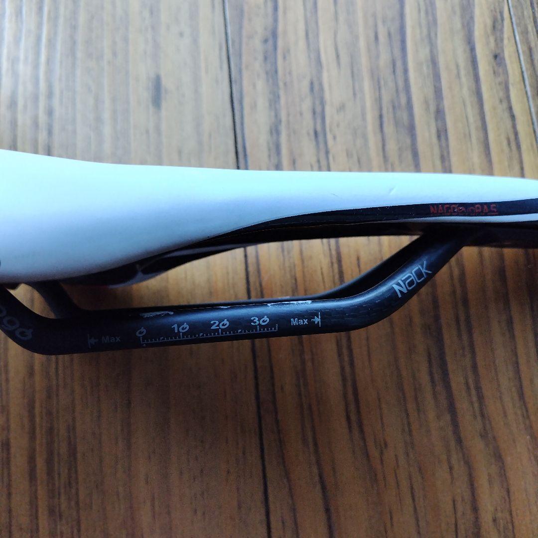 値下げします!Prologo 134サイズ サドル ホワイト・レッド