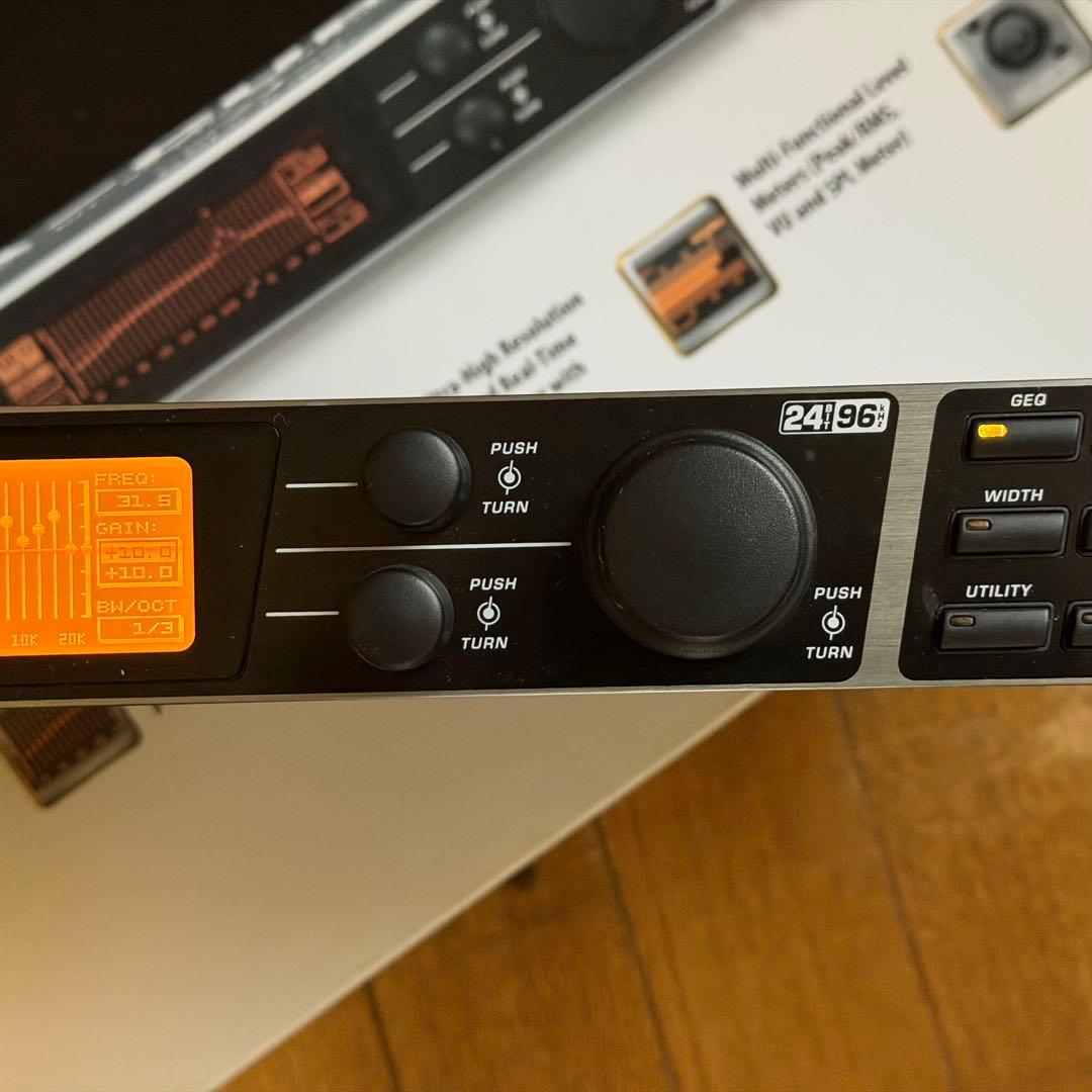 BEHRINGER ベリンガー DEQ2496 デジタルプロセッサー