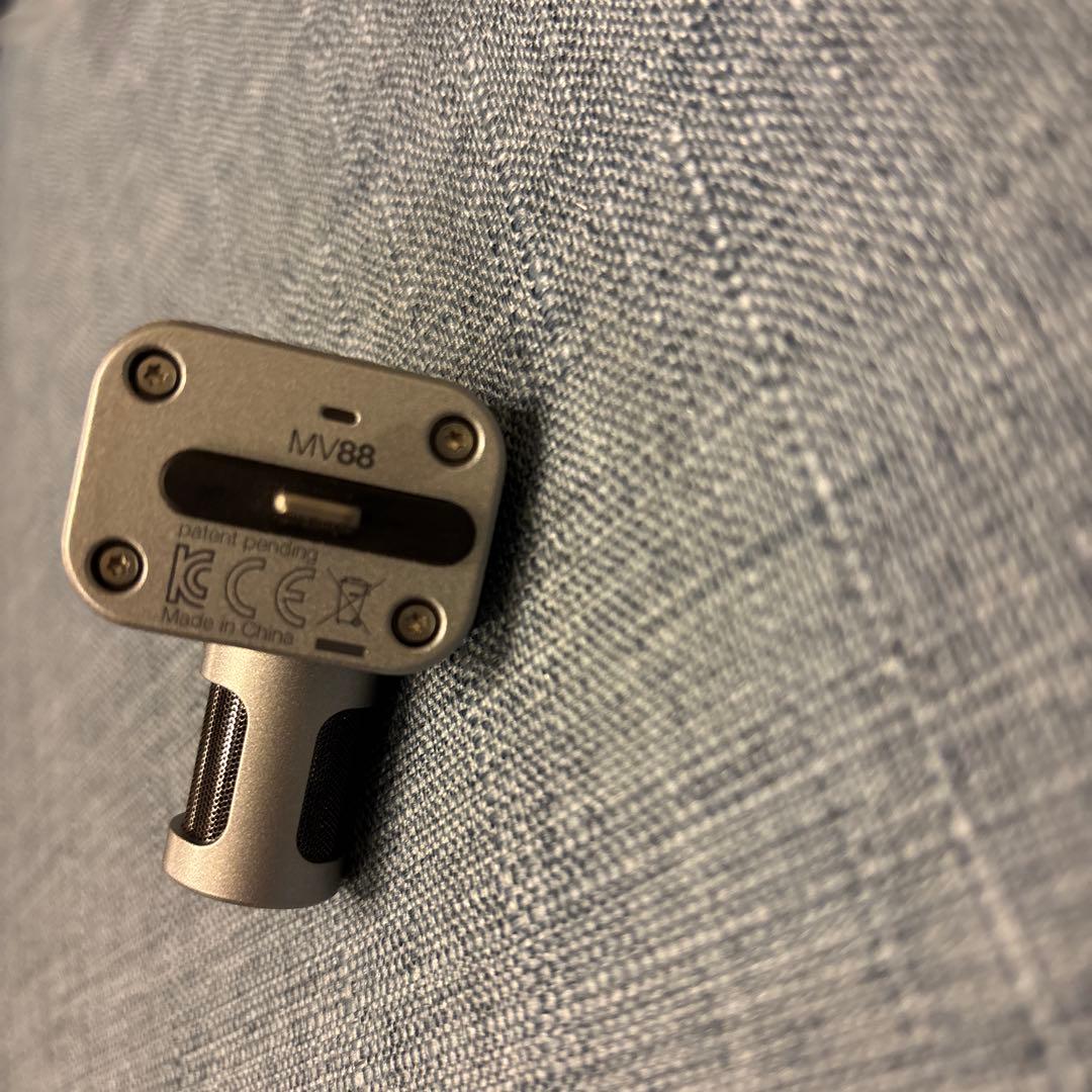 SHURE MV88 コンデンサーマイク