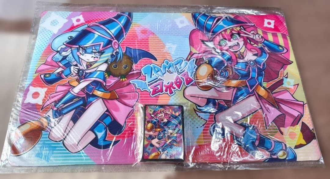 同人プレイマット キスキル リィラ BMG ミッドナイトブルー 遊戯王 Twin