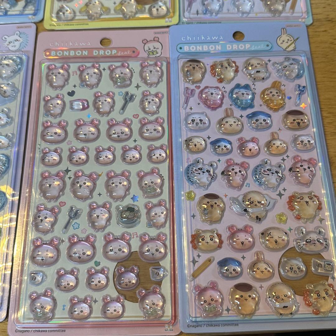 ちいかわ ボンボンドロップ シール 第1弾 第2弾 全8種セット 国内正規品