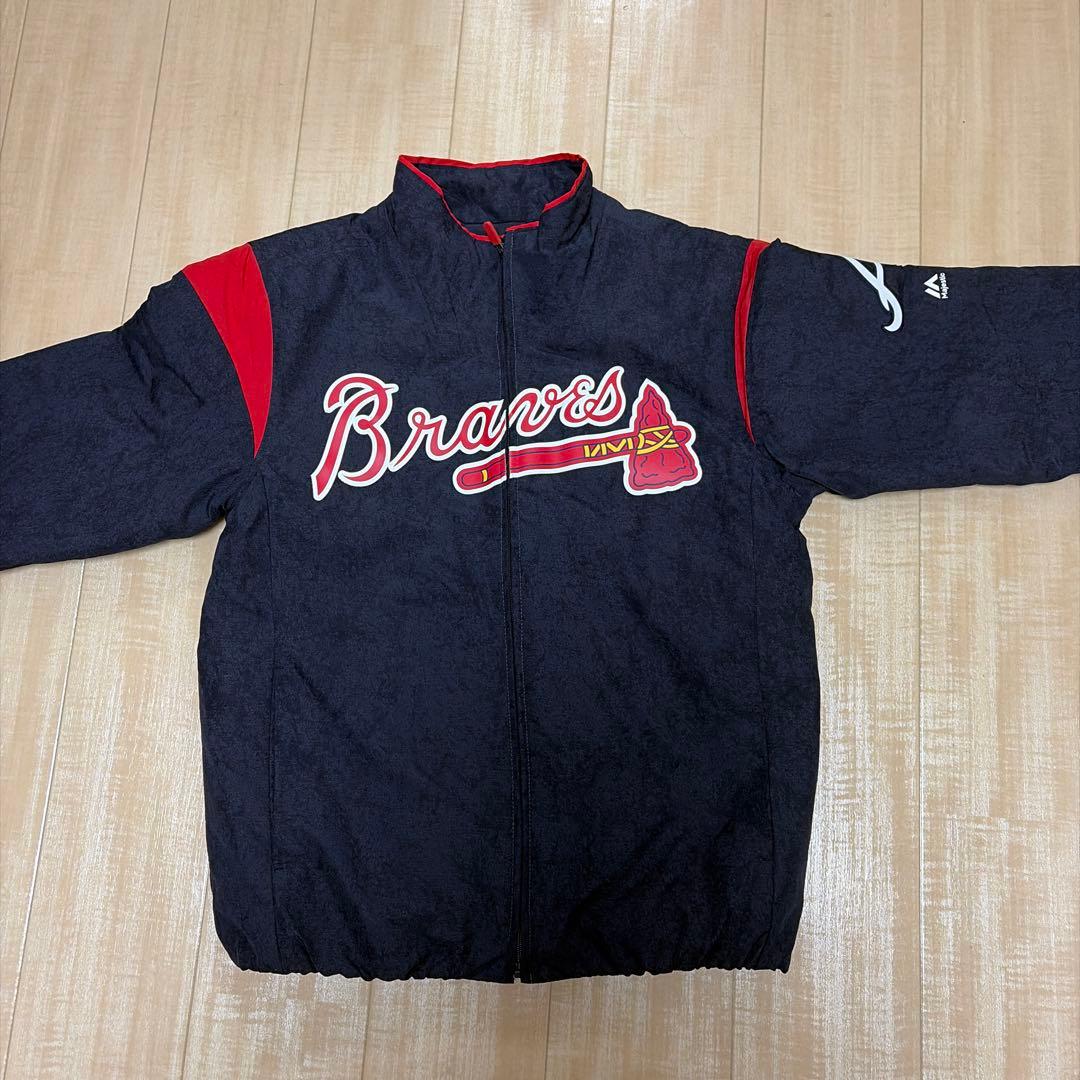 MLB アトランタ ブレーブスraves Majestic ジャケット