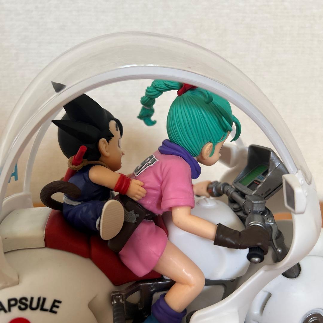 一番くじ　ドラゴンボール　A賞孫悟空&ブルマバイクフィギュア