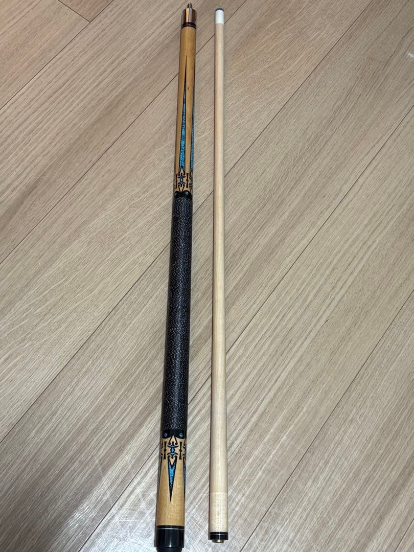 ビリヤードキュー&ケース　2本セット