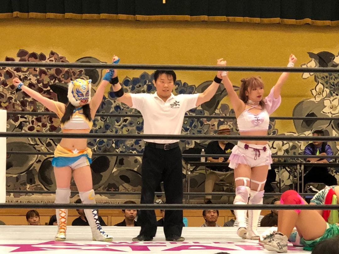 スターダム スターライト・キッド 直筆サイン入り 試合使用マスク 初期タイプ
