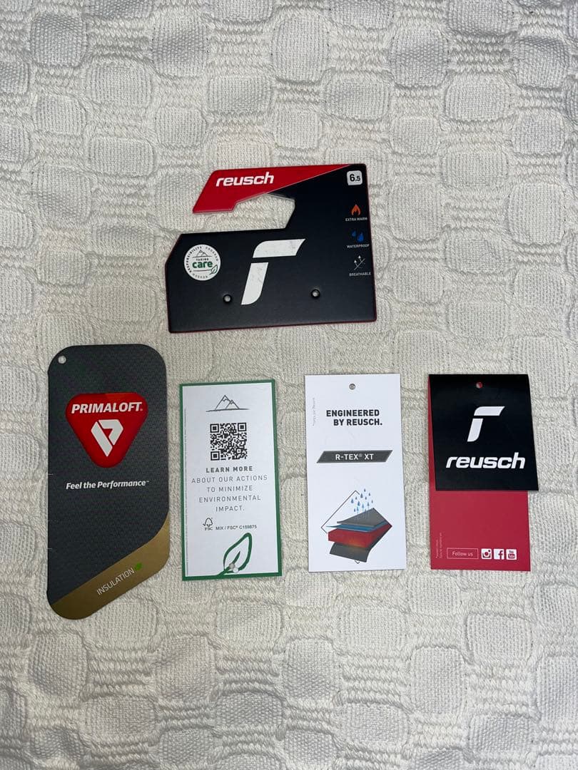 新品未使用　Reusch スキーグローブ ネイビー/ブラック