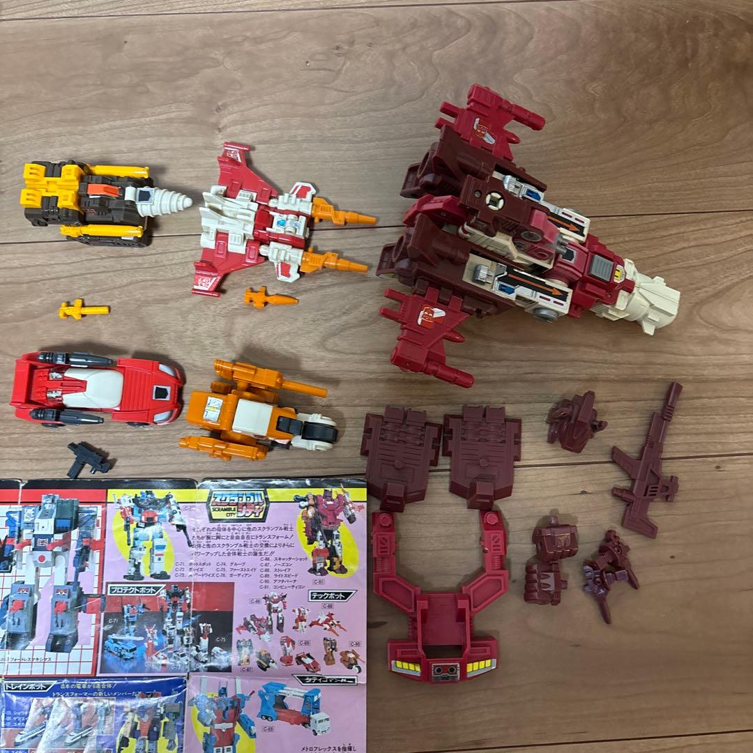 フ*ー様 タカラ トランスフォーマー C-91 テックボット コンピューティコン