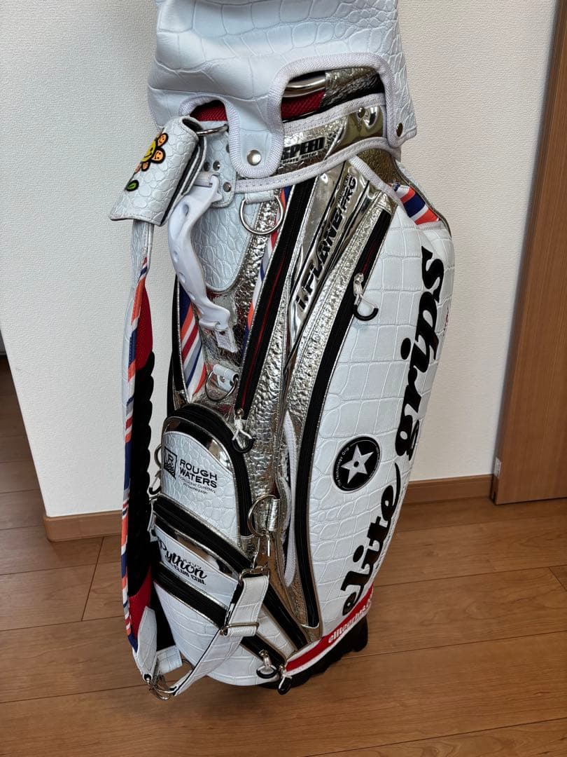 ゲン★高級レア限定品★超お洒落elite grips キャディバッグ