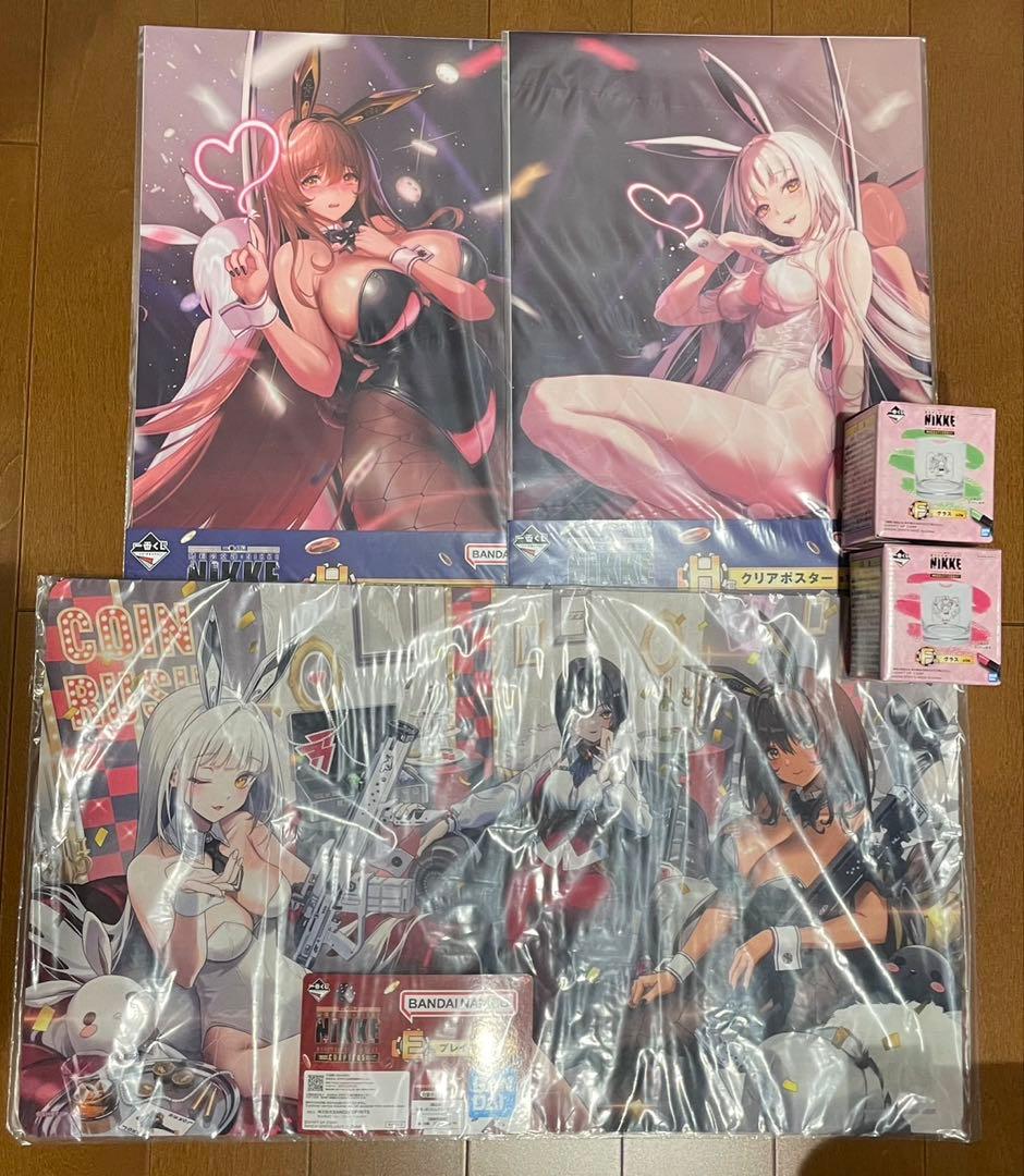 一番くじ　勝利の女神　NIKKE A賞 ブラン　B賞 ノワール　フィギュア　C賞