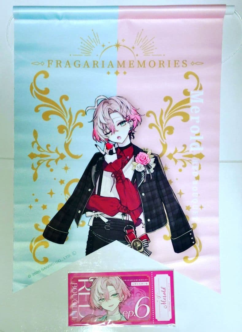 フラメモ展　タペストリー　チケット　メロルド