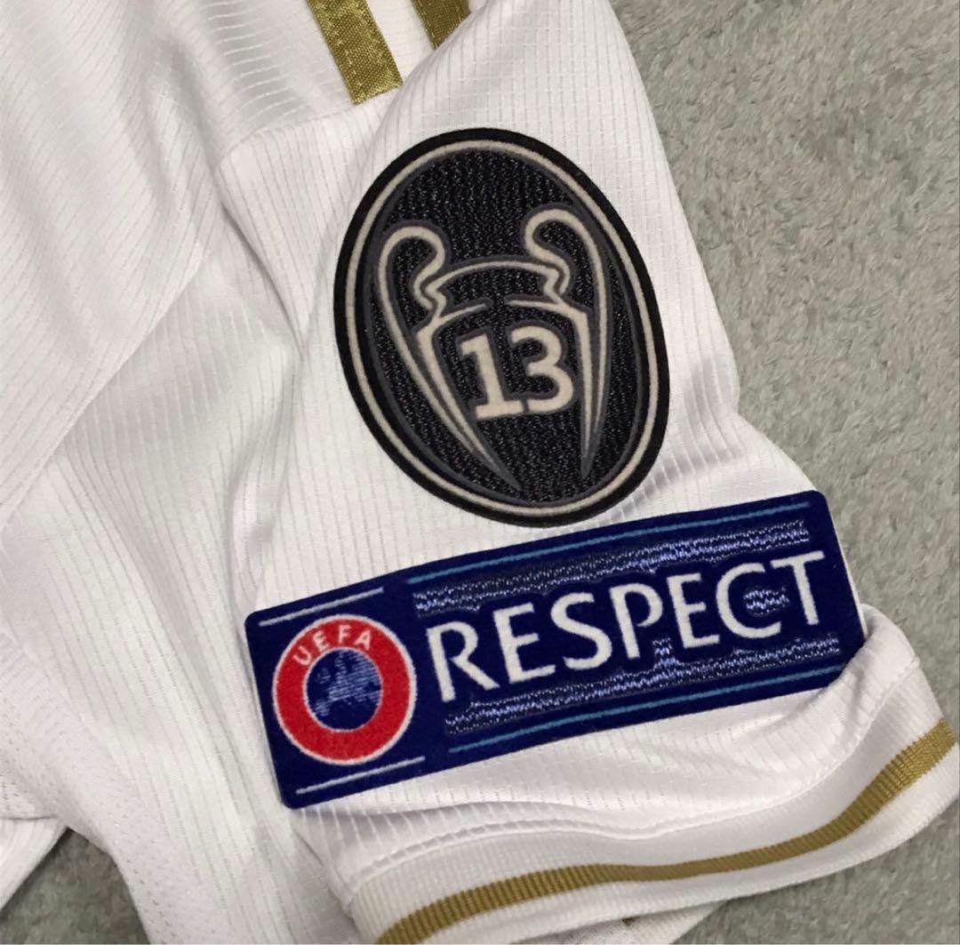 アディダス　レアルマドリード　レプリカ半袖サッカーユニフォーム　アザール