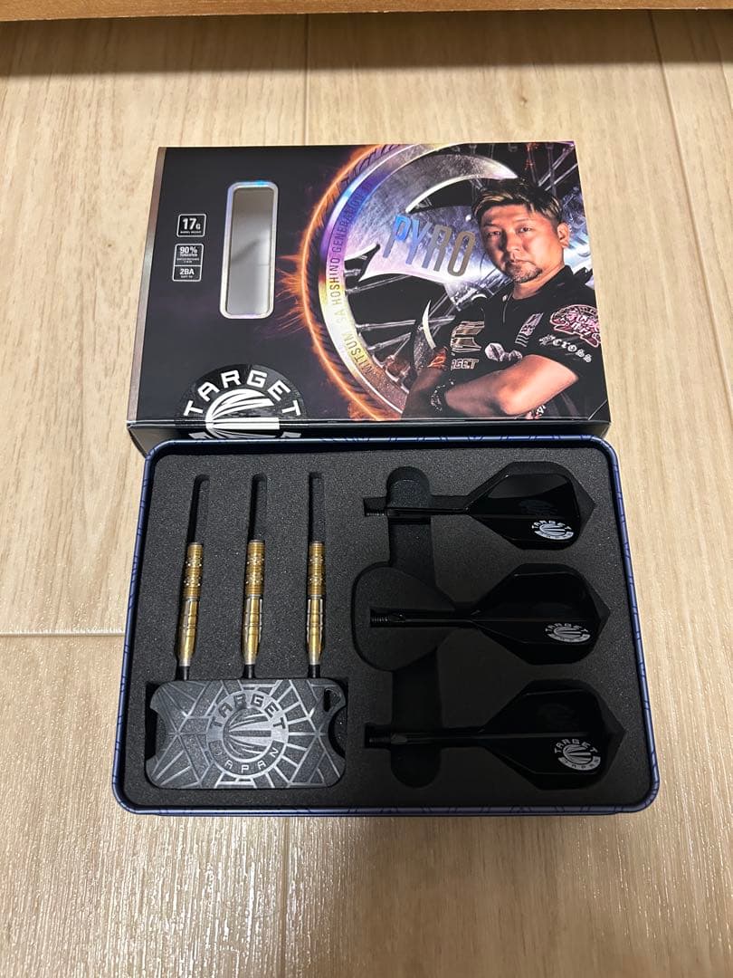 TARGET 星野光正　PYRO G11 ダーツ　ターゲット　バレル　ゴールド