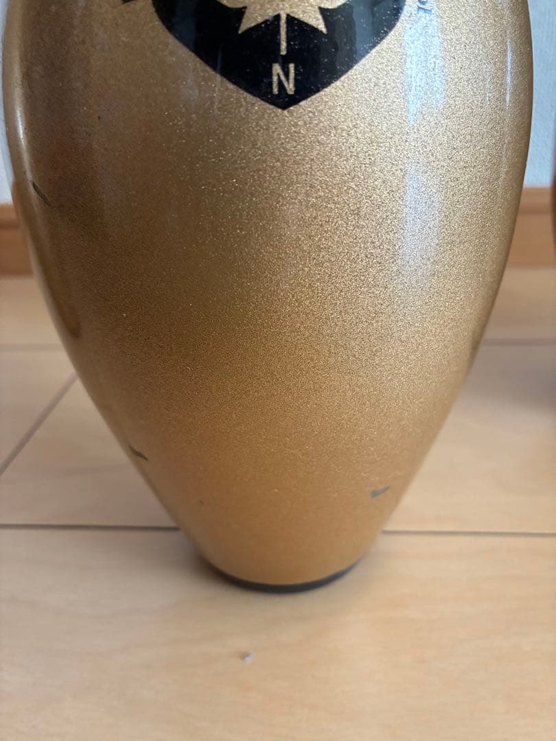 ゴールド ボウリングピン 4本セット