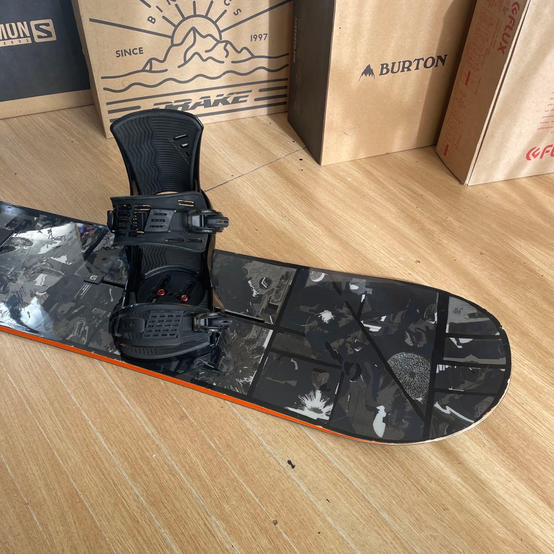 BURTON×HEAD　バートン　スノーボード　ヘッド　バインディング付