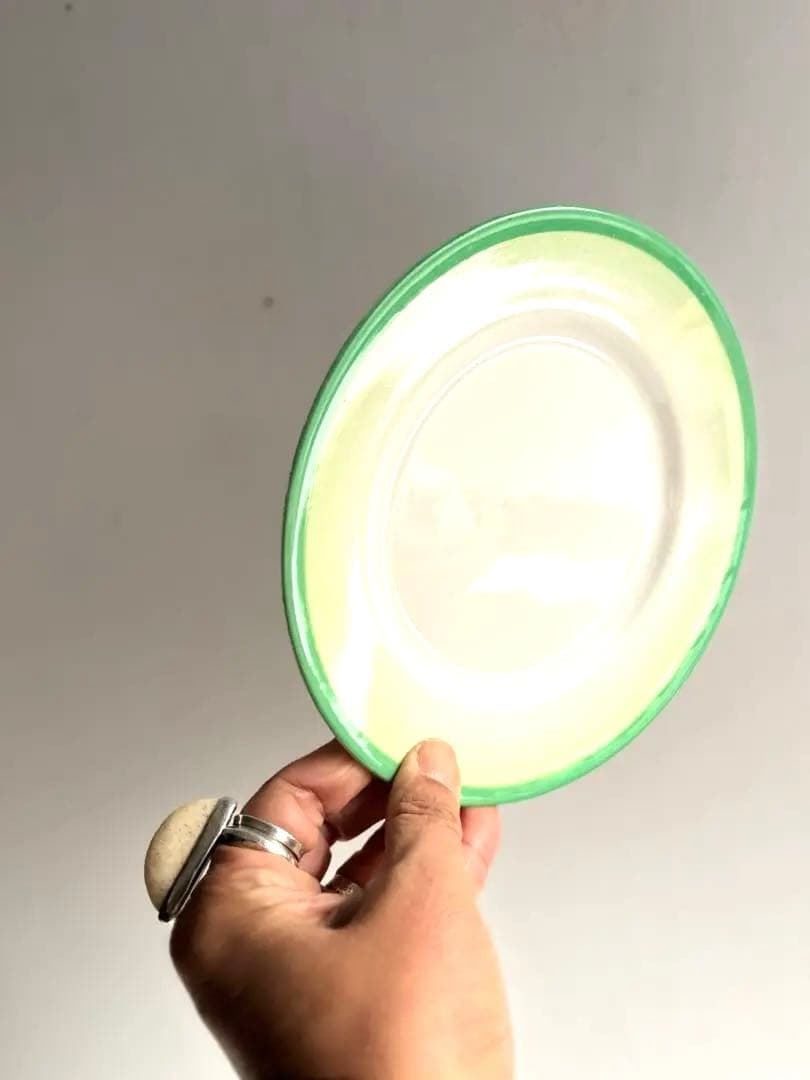 839 英国アンティーク Shelley シェリー プレート皿 2枚組 約18㎝