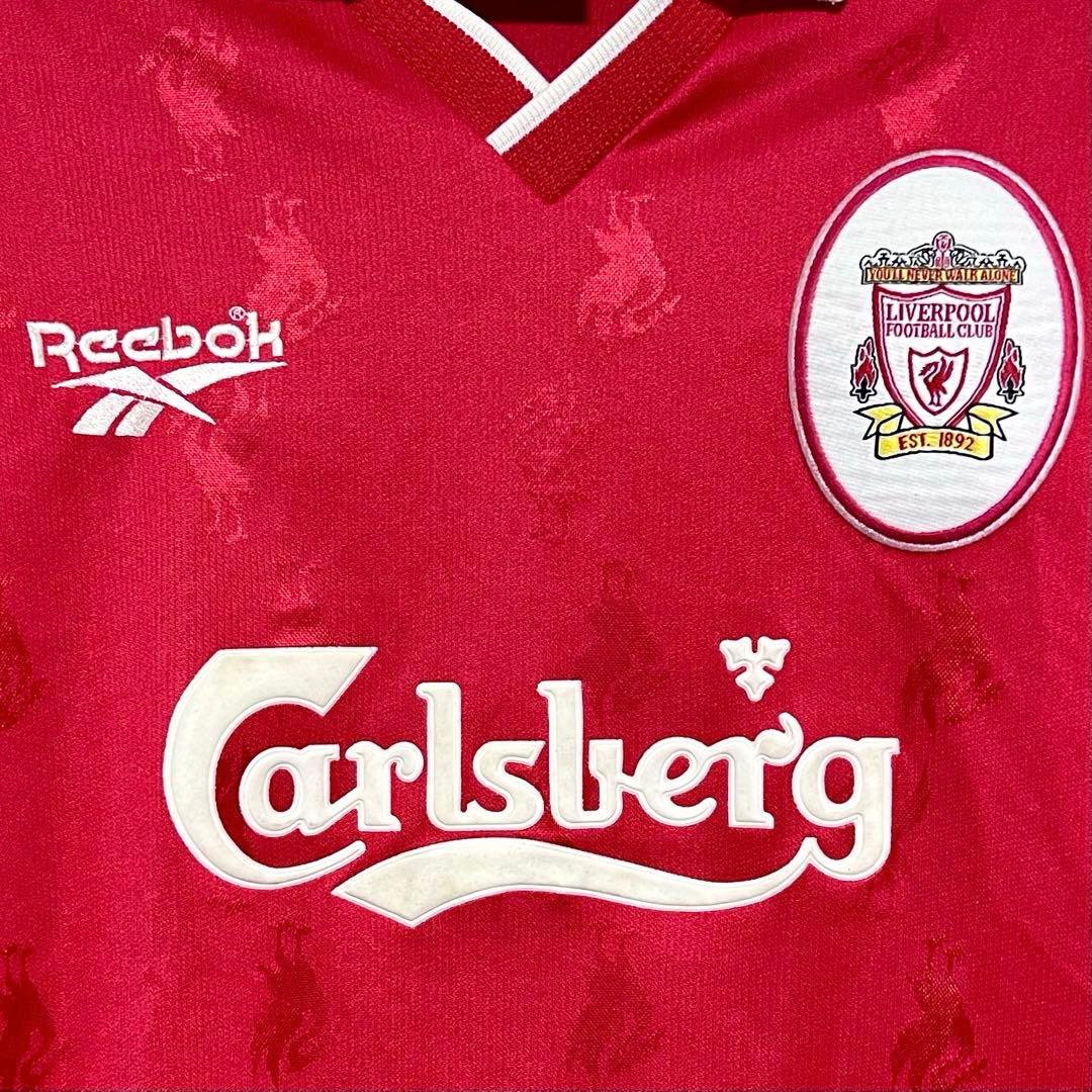 【当時物/長袖】96/97 リヴァプールFC ♯18 オーウェン【Lサイズ相当】