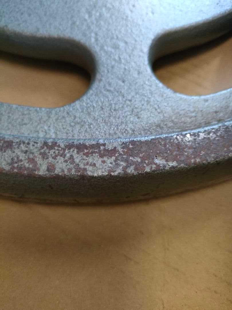 7/0603m02 IVANKO 45ポンド ダンベルプレート　2枚