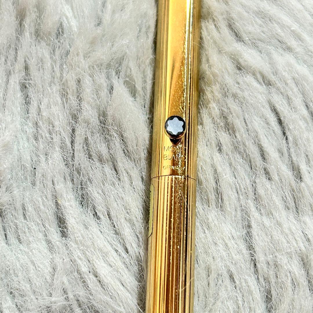 MontBlanc モンブラン ノック式 ゴールド 金 ボールペン
