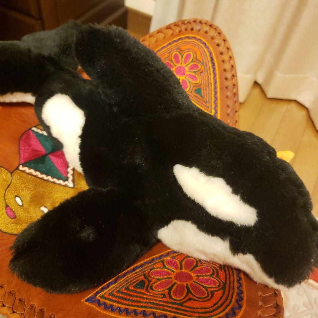 ヴィンテージ Steiff シャチ ぬいぐるみ 1990年代