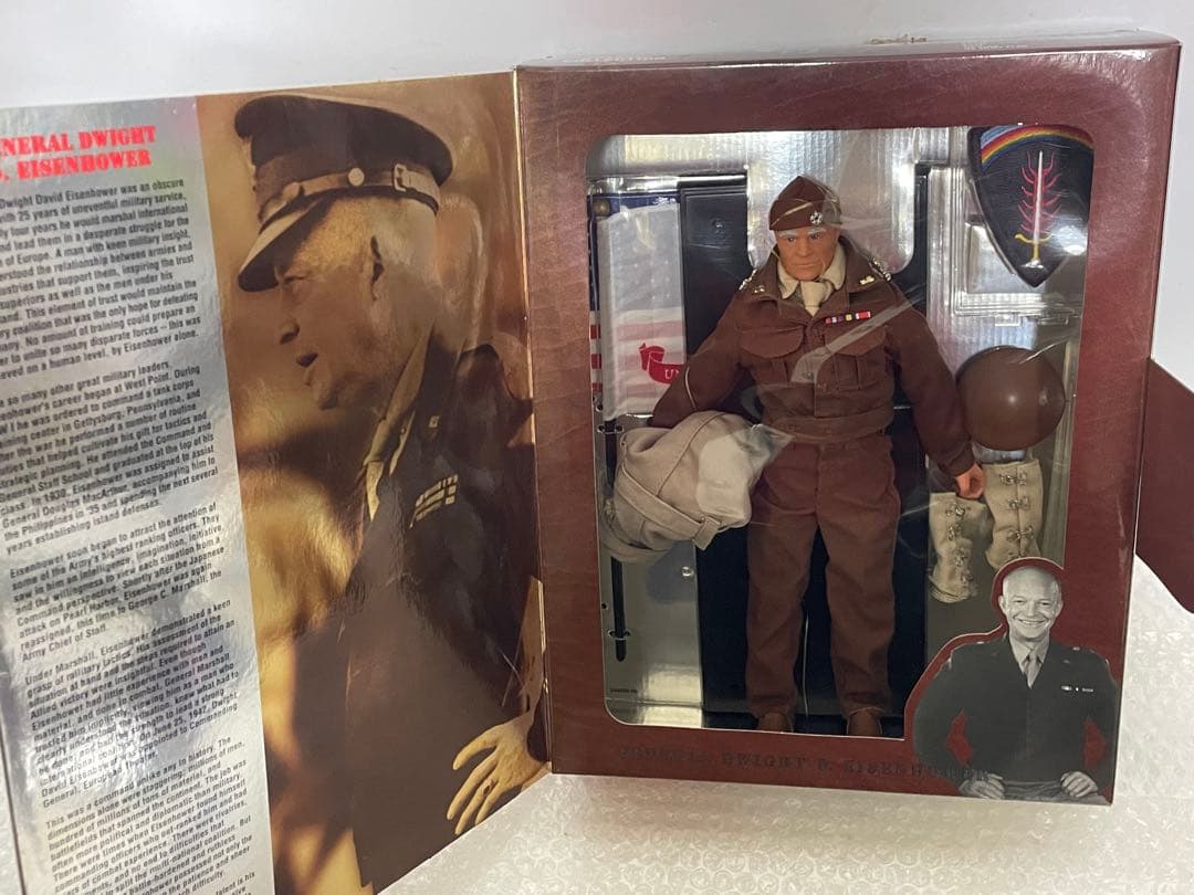 未使用 GI Joe パットン将軍とアイゼンハワー将軍 フィギュアセット
