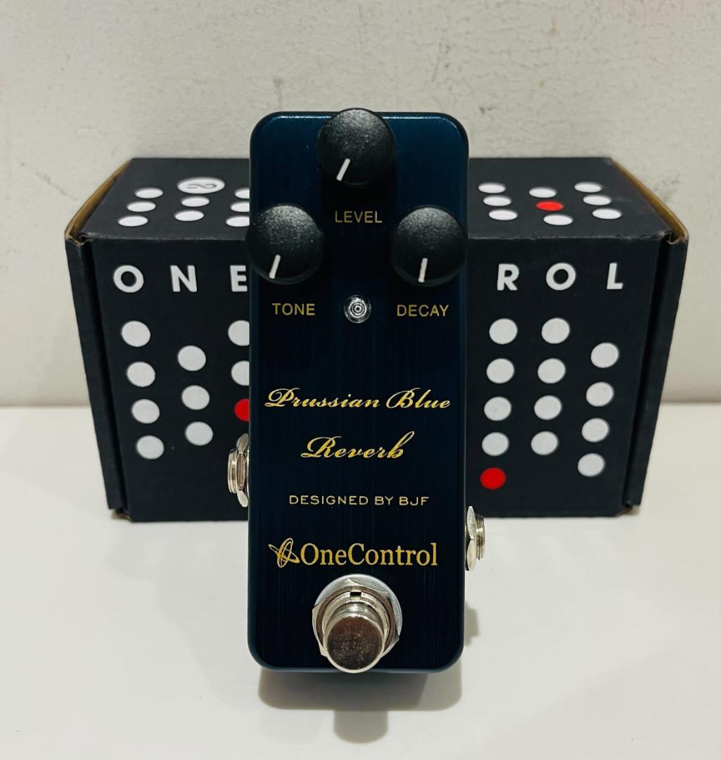 【美品】One Control Prussian Blue Reverb 箱あり