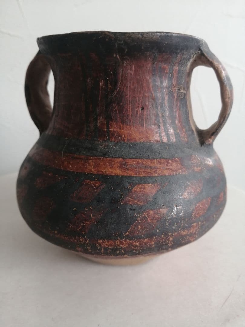 発掘品 彩色 二耳 アンダーソン土器 土器