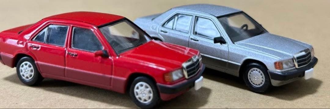 箱なし トミカリミテッドヴィンテージネオ メルセデス ベンツ 2台セット