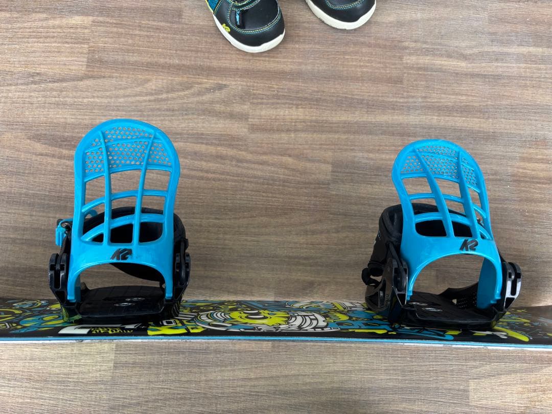 キッズスノーボード3点セット90cm K2 MINI TURBO ブーツ付き美品