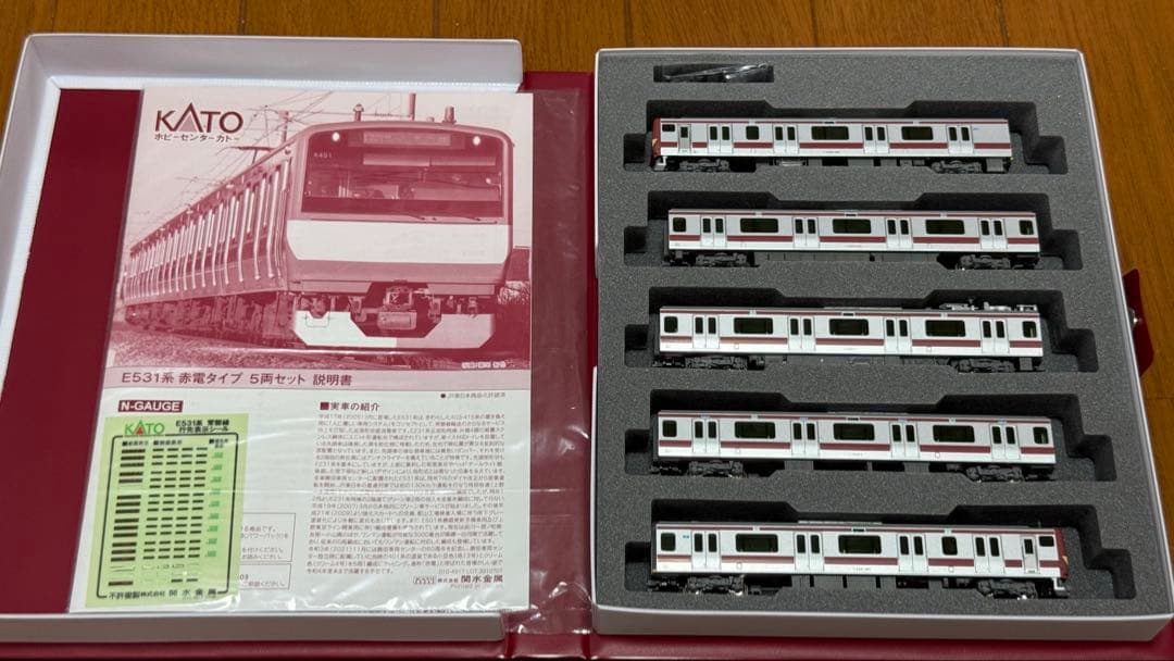 さ*み様 KATO E531系 赤電5両セット Nゲージ