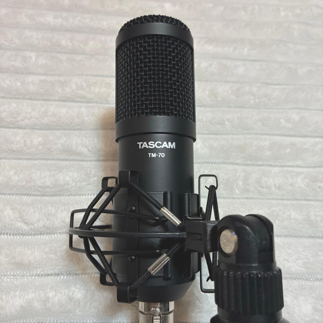 【美品】 ミキサー 配信 TASCAM タスカム スマホ配信セット マイク 配線