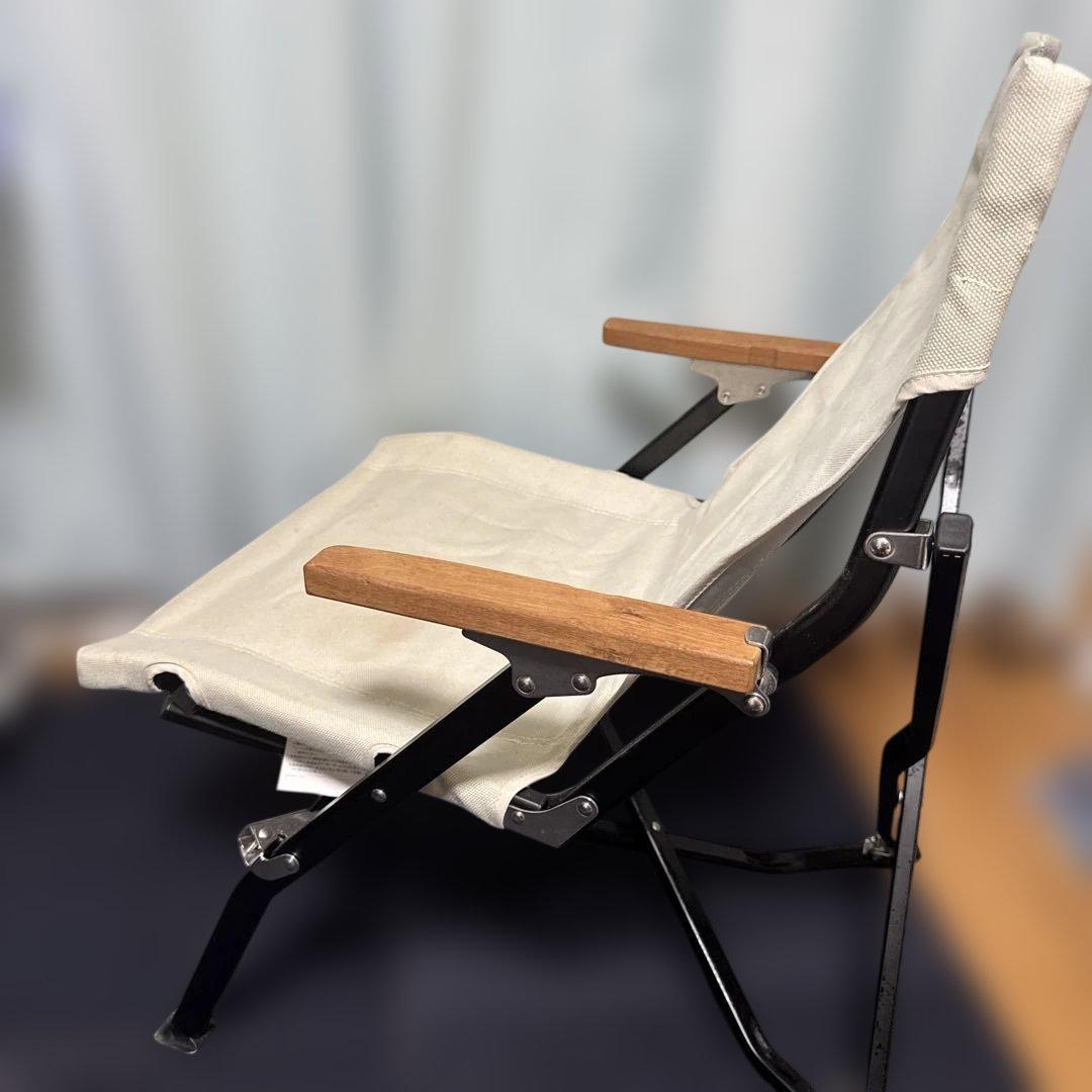  Peak ローチェア ショート LV-093IV アイボリー 収納袋付