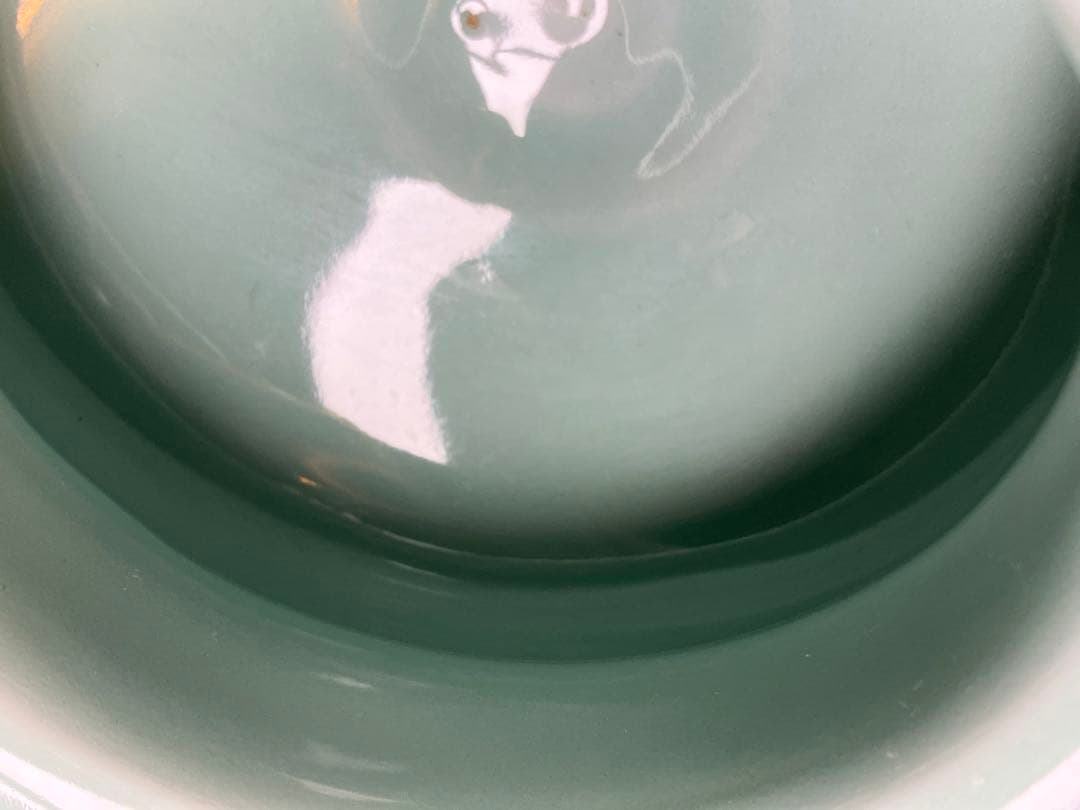 青磁三足純銀火屋香炉 仏具茶道具透かし彫り純銀刻印 銀細工 骨董品 火舎 工芸