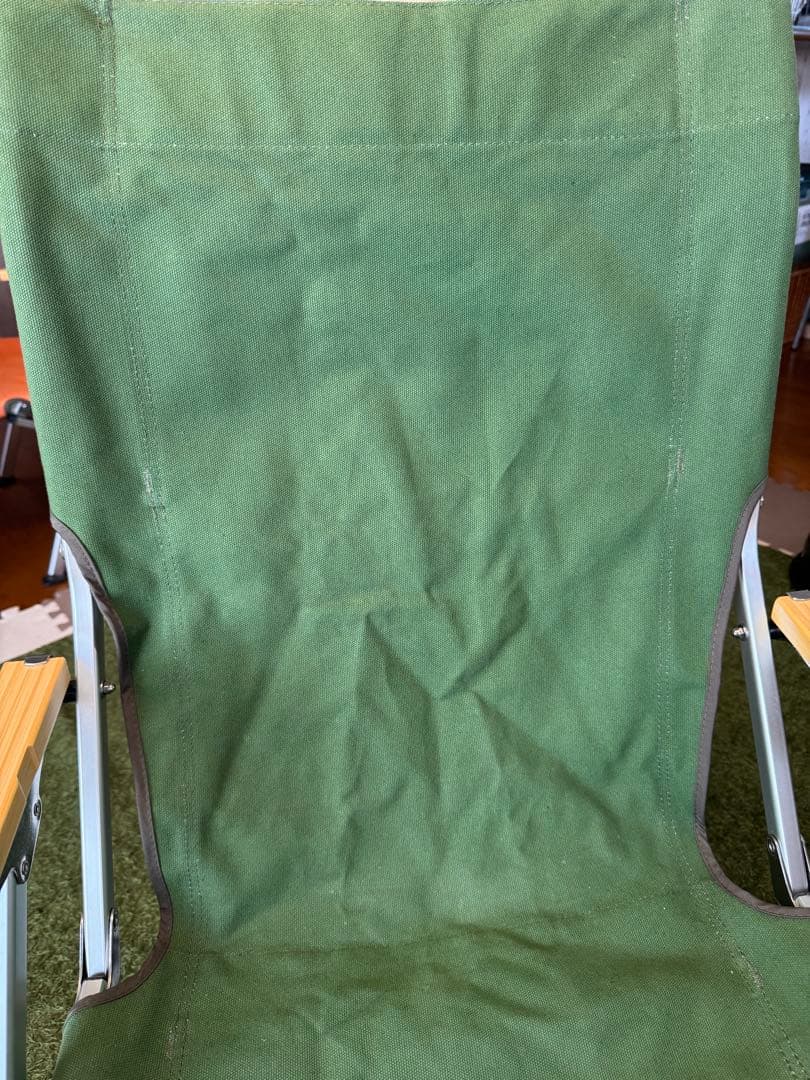  peak ローチェア30 廃盤　グリーン