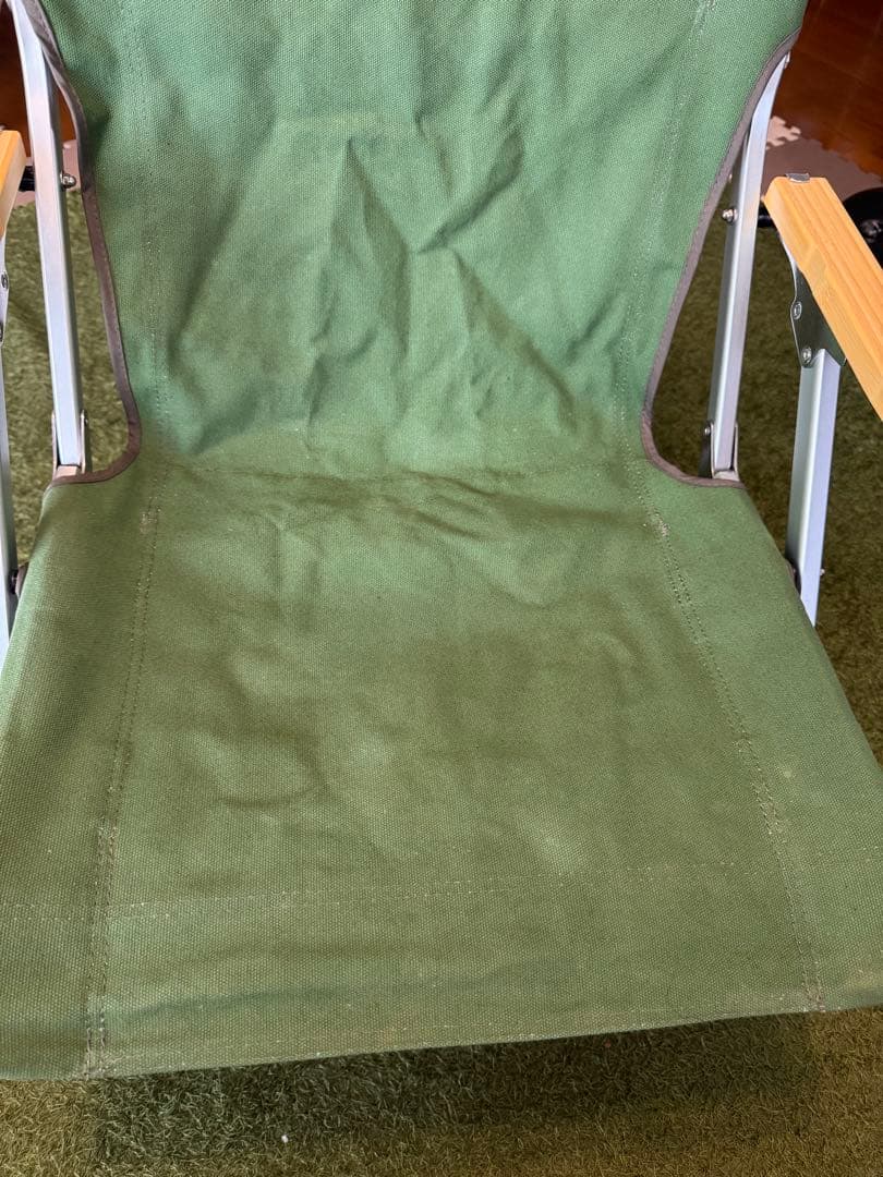  peak ローチェア30 廃盤　グリーン