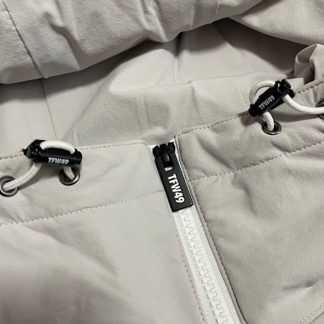 2025最新　定価4.7万　TFW49 フルジップ　パーカー　L グレー　ゴルフ