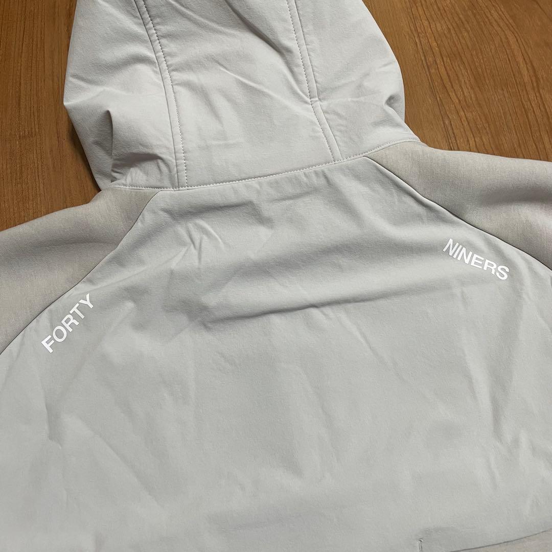 2025最新　定価4.7万　TFW49 フルジップ　パーカー　L グレー　ゴルフ