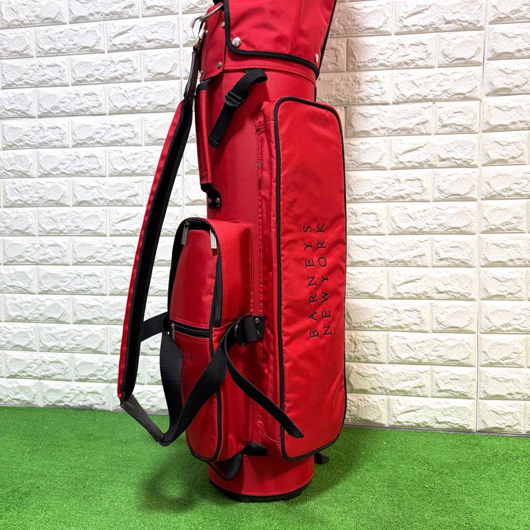 希少　ほぼ未使用　BARNEYS NEWYORK キャディーバッグ　スタンド式