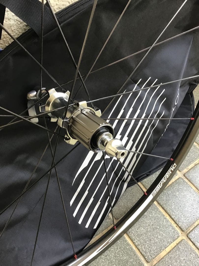 【美品】シマノDURA-ACE WH-7850-C24-TU完組ホイール