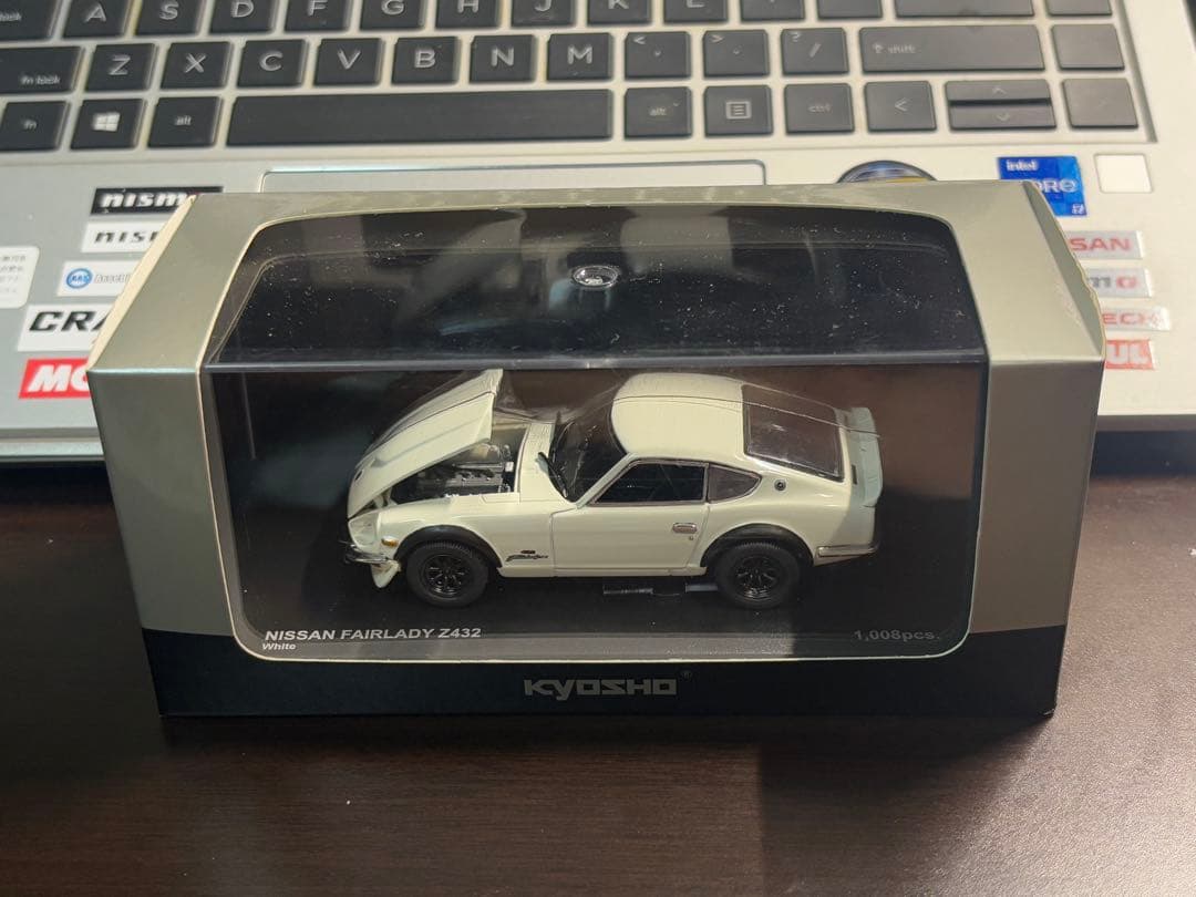 京商　1/43 日産フェアレディZ Z432 ホワイト