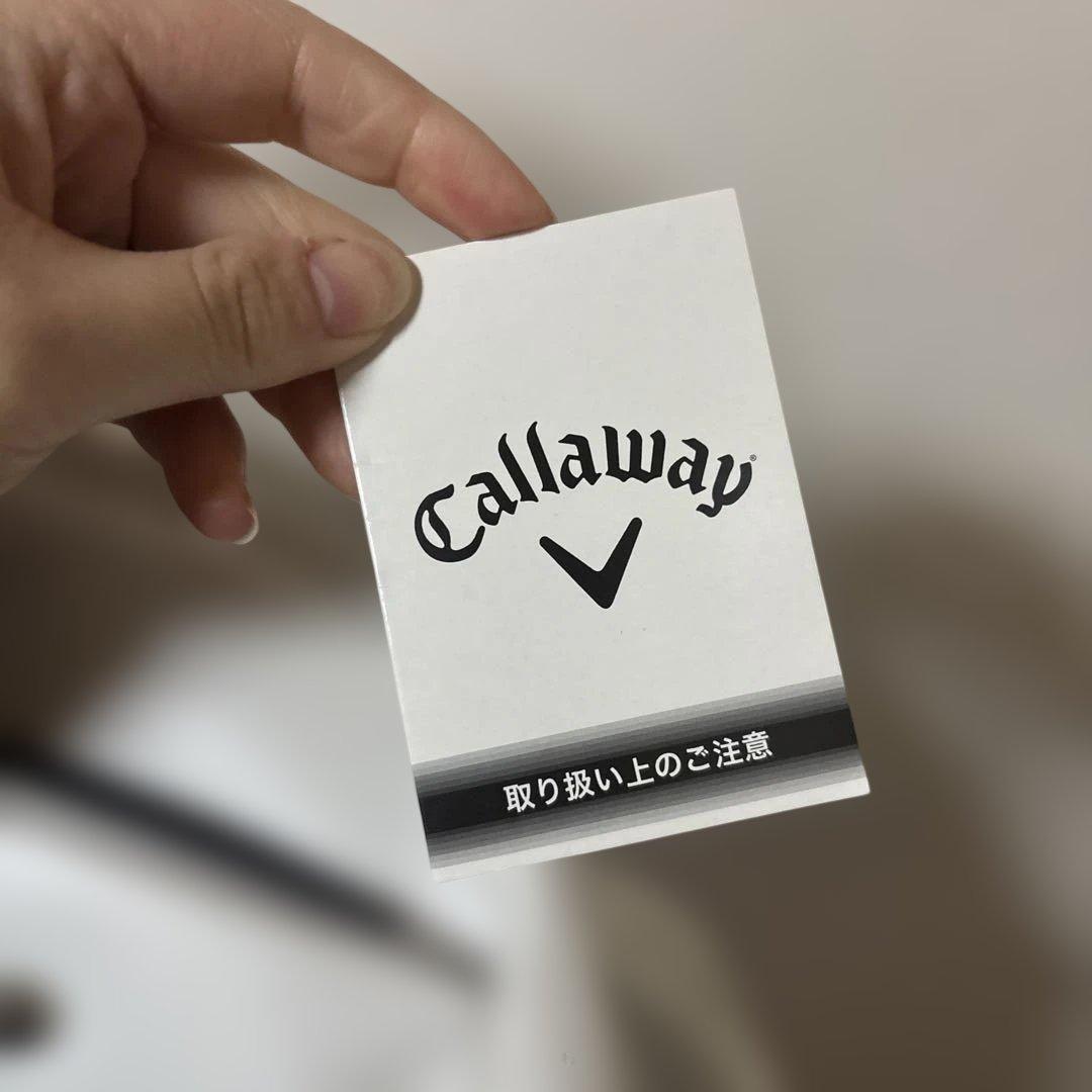 Callaway ホワイトキャディバッグ