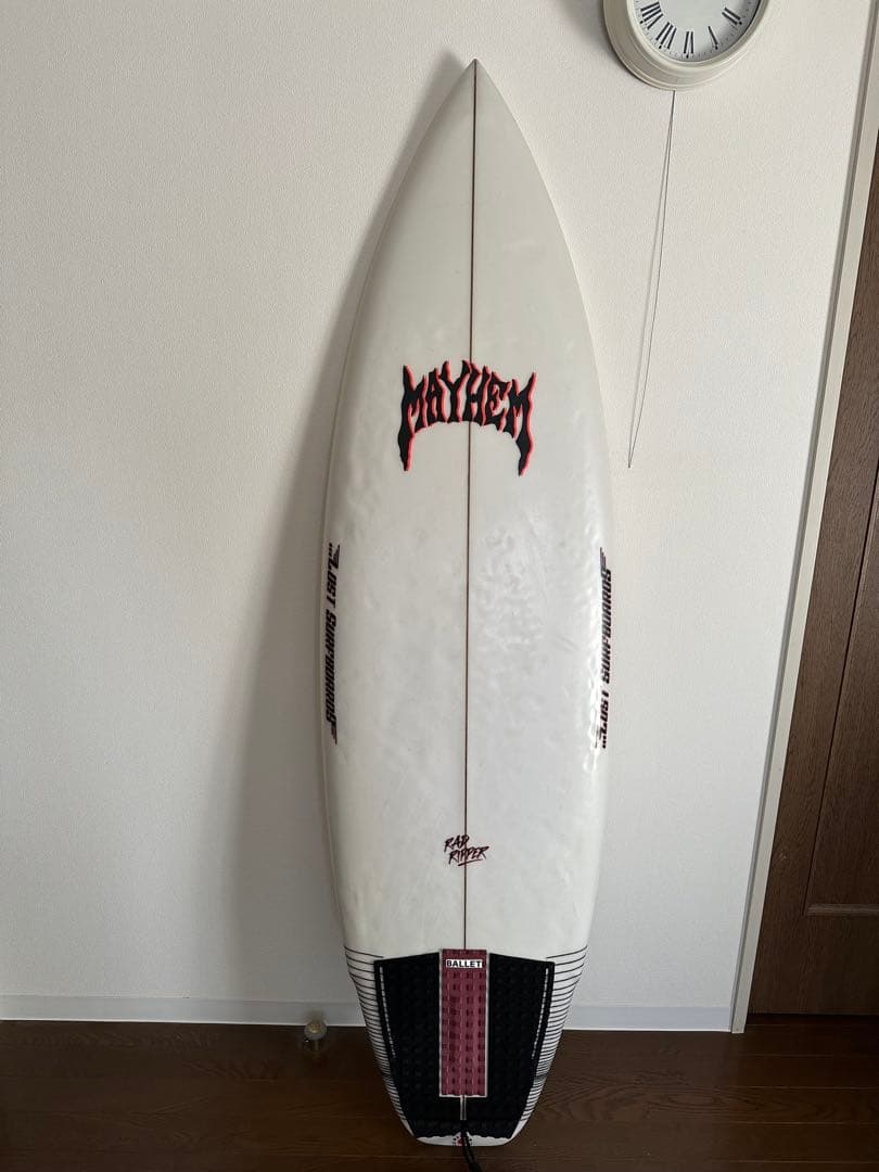 MAYHEM RAD RIPPER ショートボード ホワイト