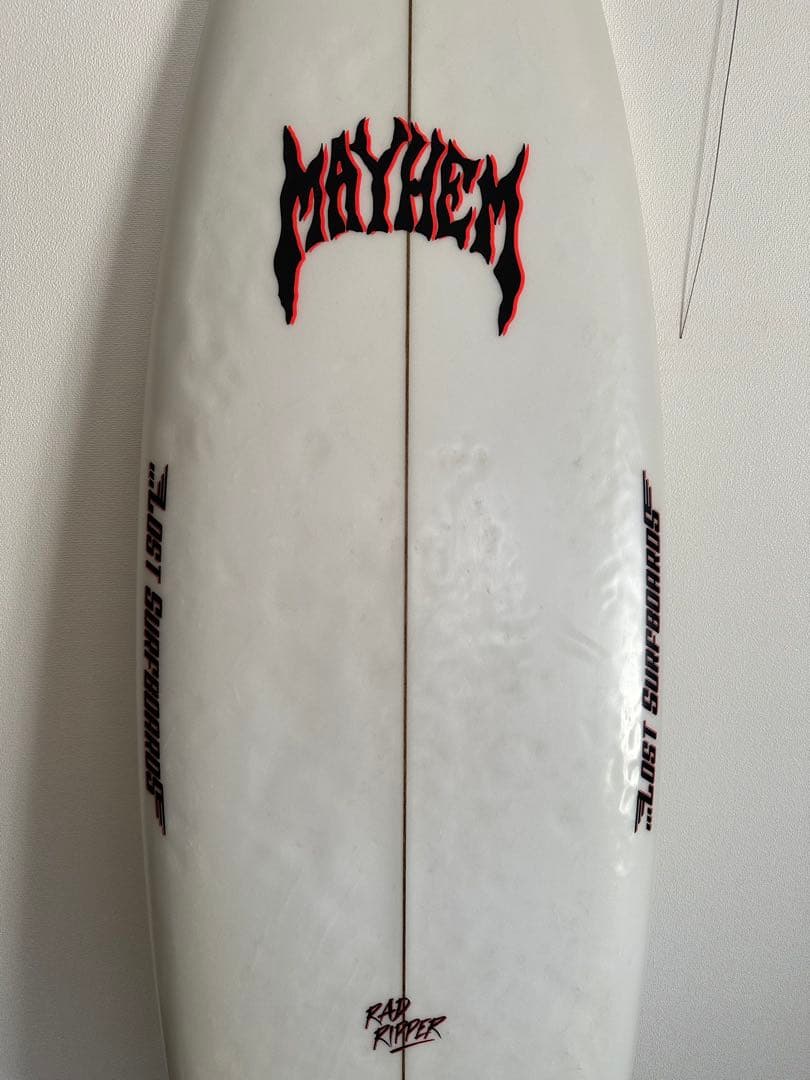 MAYHEM RAD RIPPER ショートボード ホワイト